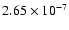 $2.65\times10^{-7}$