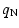 $\displaystyle q_{\rm N}$