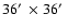 $36\hbox{$^\prime$ }\times 36\hbox{$^\prime$ }$