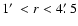 $1\hbox{$^\prime$ }<r<4\hbox{$.\mkern-4mu^\prime$ }5$