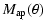 $\displaystyle M_{\rm ap}(\theta)$