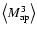 $\left\langle M_{\rm ap}^3 \right\rangle$