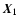 ${\vec X}_1$