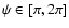 $\psi\in[\pi,2\pi]$