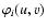 $\varphi_i (u,v)$