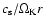 $c_{\rm s}/\Omega _{\rm K}r$