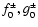 $f_0^{\pm},g_0^{\pm}$