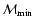 ${\cal M}_{\rm min}$