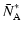$\displaystyle \bar{N}_{\rm A}^{*}$