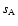 $s_{\rm A}$
