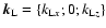 ${\vec k}_{\rm L}=%
\{k_{{\rm L}x};0;k_{{\rm L}z}\}$