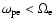 $%
\omega _{\rm pe}<\Omega _{\rm e}$
