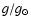 $g/g_{\odot}$