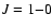 $\emph {J}=1{-}0$