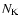 $N_{\rm K}$