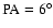 $\rm PA=6^\circ$