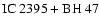 $\rm IC~2395 + BH~47$