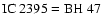 $\rm IC~2395 = BH~47$