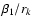 $\beta _{1}/r_{k}$