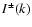 $I^{\pm}(k)$