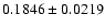 $0.1846\pm0.0219$