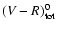 $(V-R)_{\rm tot}^0$