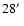 $28\hbox{$^\prime$ }$