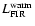 $L_{{\rm FIR}}^{{\rm warm}}$