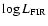 $\log L_{{\rm FIR}}$