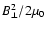 $B_{\perp}^2 / 2 \mu_0$