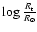 $\log \frac{R_{\rm t}}{R_\odot}$
