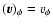 $(\vec v)_\phi=v_\phi$