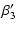 $\displaystyle \beta'_3$