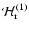 $\mathcal{H}^{(1)}_{\rm r}$