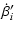 $\displaystyle \dot{\beta}'_i$