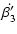 $\displaystyle \dot{\beta'_3}$