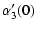 $\displaystyle \alpha'_3(0)$