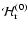 $\mathcal{H}^{(0)}_{\rm r}$