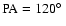 $\rm PA=120\hbox{$^\circ$ }$