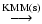$\textstyle \stackrel{\rm KMM(s)}\longrightarrow$
