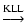 $\textstyle \stackrel{\rm KLL}\longrightarrow$