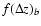 $f(\Delta z)_b$