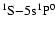 $^1\rm S{-}5s^1P^0$
