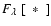 $F_{{\lambda}_{~}}{\rm [~*~]}$