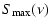 $\displaystyle S_{\rm max}(\nu)$