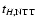$t_{H,\rm NTT}$