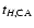 $t_{H,\rm CA}$