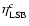 $\eta _{\rm LSB}^c$