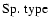 $\rm Sp.~type$
