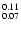 $\rm ^{0.11}_{0.07}$